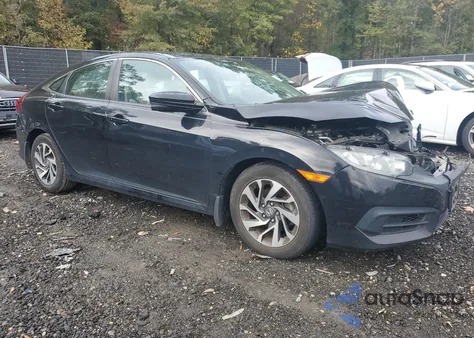 2018 Honda Civic Ex из США, поврежденный, VIN 2HGFC2F76JH609870